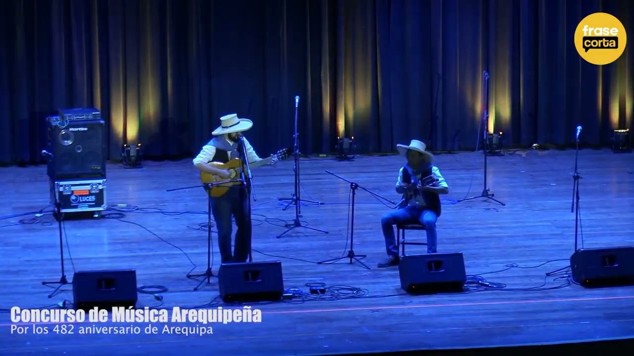 DÚO CARDO SANTO | AREQUIPEÑO YO SOY | CONCURSO DE MÚSICA REGIONAL DE AREQUIPA