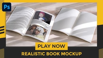 Realistic Book Mockup - Photoshop Tutorial