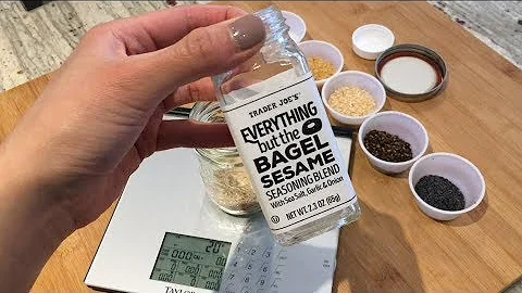 Homemade Everything But The Bagel Seasoning Recipe with a Dietitian Twist