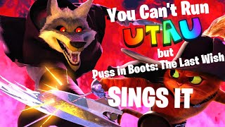 You Can't Run UTAU but Puss in Boots: The Last Wish sings it - Friday Night Funkin' Mod Cover
