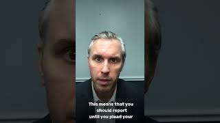 I got an attorney, do I still have to report to pre-trial?