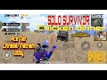 Solo survivor ft chicken dinner pubg mobile bonus  funny moments  full gameplay