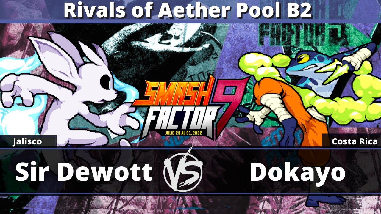 Smash Factor 9 - CR|DSP/Sir Dewott (Ori and Sein) vs Dokayo (Ranno) RoA ...