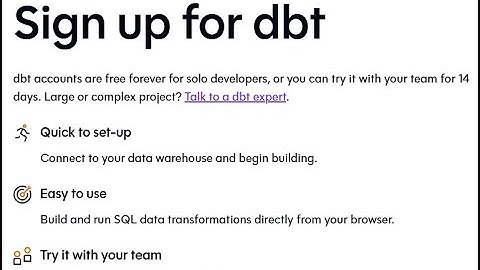 How to Create a Free dbt Cloud Trial Account| Step-by-Step Guide #dbt #dbtcloud #databuildtool #elt