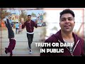 TRUTH or DARE ! ( Crazy Dance In Public  & My Brother Put Ice In My Underwear ) | DhiruMonchik