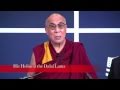 The dalai lama visits the bush center