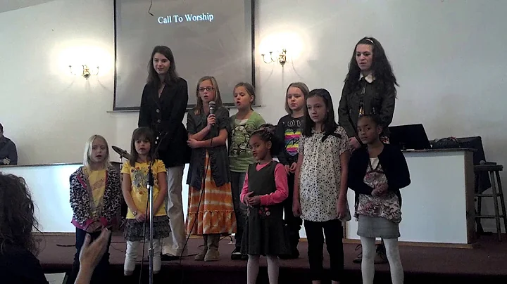 College heights baptist church kids choir