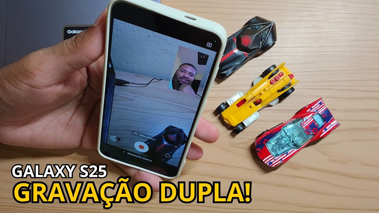 Como GRAVAR com Duas CÂMERAS AO MESMO TEMPO no Samsung - YouTube