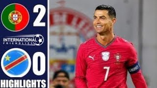 Portugal vs CR Congo 2-0- All Goals & Highlights 🏆FIFA World Cup 2026 HD | cristiano ronaldo goal