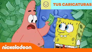Bob Esponja | Qué hacer con mucho dinero | Nickelodeon en Español