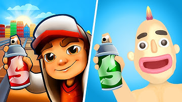 Subway Surfers VS Sandwich Runner, Subway Surfers New Update Barcelona, Subway Surf Youtube