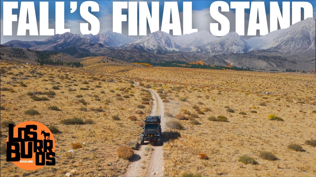 The Last Colors of Fall | Solo Jeep Adventure in the Buttermilk - YouTube
