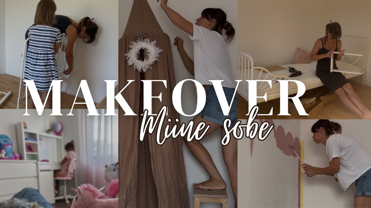 Renovirali smo Miinu sobu deo 1/2/ Mama 3 dece / @UradiSamaMama