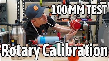 Rotary Attachment Calibration: 100mm Square Test