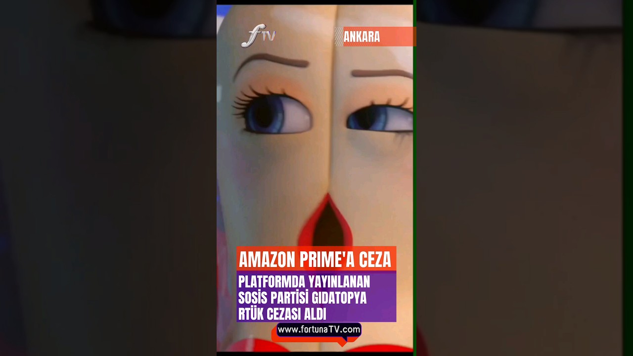 Amazon Prime Sosis Partisi Gıdatopya'ya RTÜK cezası