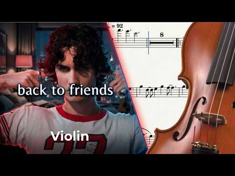 back to friends (Violin) - sombr