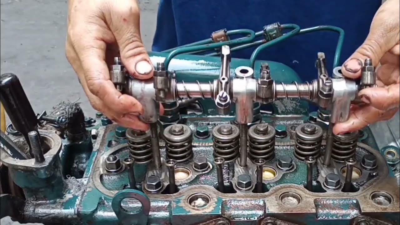 Remove and replace valve seal ,pumping oil,tune up Kubota DH1101 YouTube