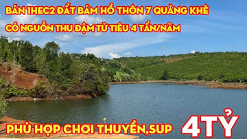 Bán 1Héc2 Đất Bám Hồ Cực Đẹp,Khí Hậu Mát Mẻ,Phù Hợp Nghỉ Dưỡng,Kinh Doanh HOMESTAY,Giá 4 TỶ