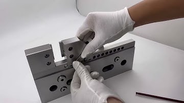 HPEDM precision adjustable wire cut edm machine square vise  HE-W06583 #wedm #sodick #vise