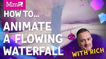 How To: Animate a Flowing Waterfall 🌊 | #MadeInDreams