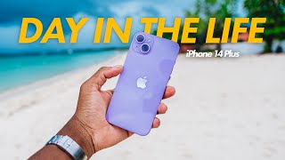 iPhone 14 Plus Real Day In The Life Review (Battery \& Camera Test) - 1 Year Later!