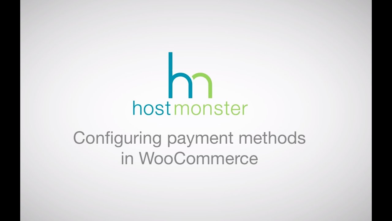 Setting up payment methods in WooCommerce - YouTube