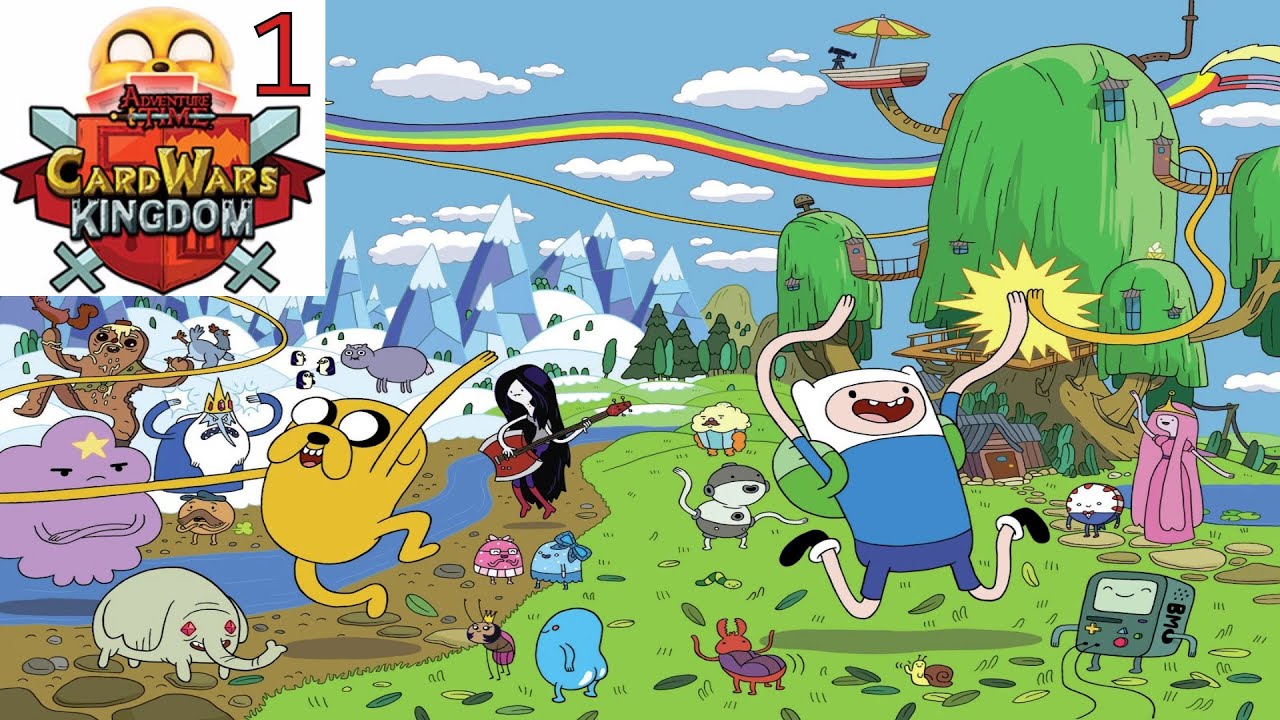 Card Wars Kingdom Multiplayer 1 Adventure Time YouTube
