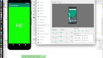 Proximity Sensor Application : Android Studio