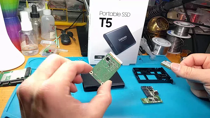 How to pull an mSATA Samsung 860 Evo from the Samsung T5 Portable SSD! (Budget saver trick)