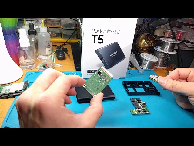 How to pull an mSATA Samsung 860 Evo from the Samsung T5 Portable SSD! (Budget saver trick)