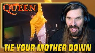 First Time Reaction - Queen | Tie Your Mother Down | Wembley Stadium