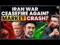 Iran 🇮🇷 War Ceasefire Again? 🚨 Market Will Pump or Crash?