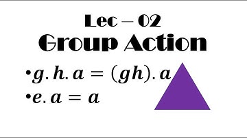 Lec - 02 Group Action | IIT JAM | CSIR UGC NET | GATE MA | B Sc