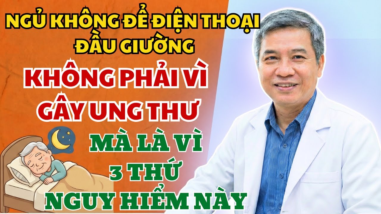 Để Điện Thoại ở Đầu Giường, Điều Thực Sự “Chết Người” Không Phải Là Bức Xạ! Mà Là 3 Thói Quen Này