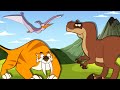 Im a dinosaur  apatosaurus the funny dinosaur  dinosaur cartoon for kids
