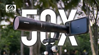 Apexel Telecular 50X Telephoto Lens Iphone 17 Pro Max