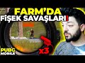 FARM DA FİŞEK SAVAŞLARI !! PUBG MOBİLE