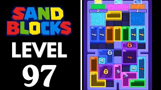 Sand Blocks: Drop Puzzle Level 97 Walkthrough 