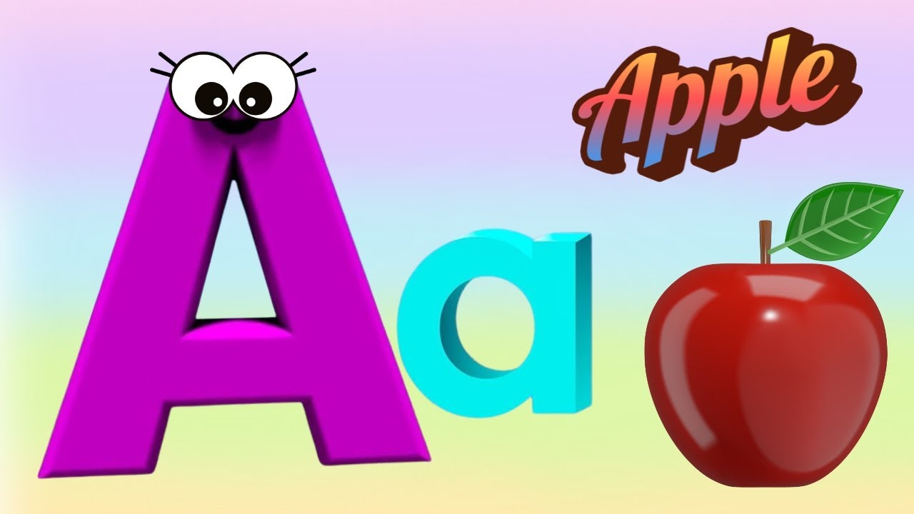 Alphabet song for kindergarten - abc baby song - how to learn children's abcd