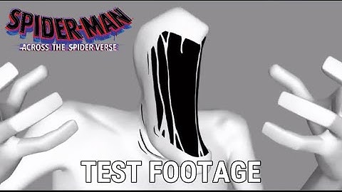 TEST FOOTAGE | Spider-Man: Across the Spider-Verse (2023)