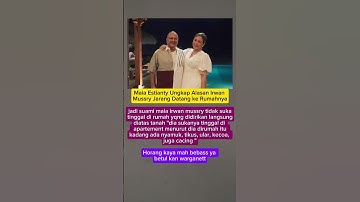 Maia Estianty Ungkap Alasan Irwan Mussry Jarang Datang ke Rumahnya  #artis #viralvideo #shorts