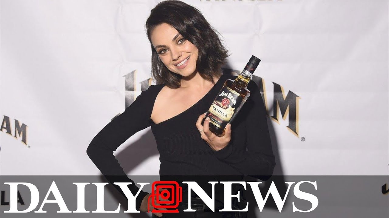 newspaper mockup Jim Beam faces boycott over Mila Kunis' Planned Parenthood donations under Mike Pence's name