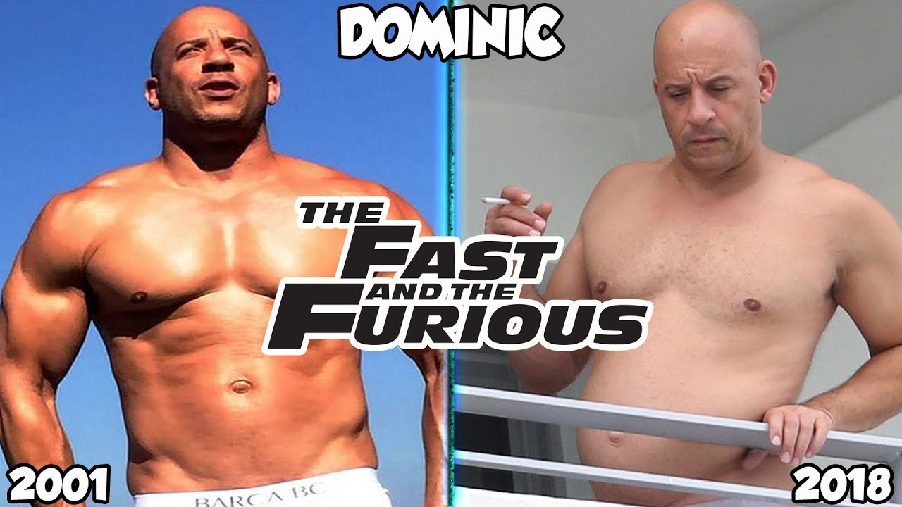 The Fast And The Furious (2001) Then And Now 2018