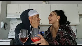 Truth or Drink with my girlfriend  * Exposed*