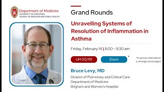 2/14/2025 - Unravelling Systems of Resolution of Inflammation in Asthma