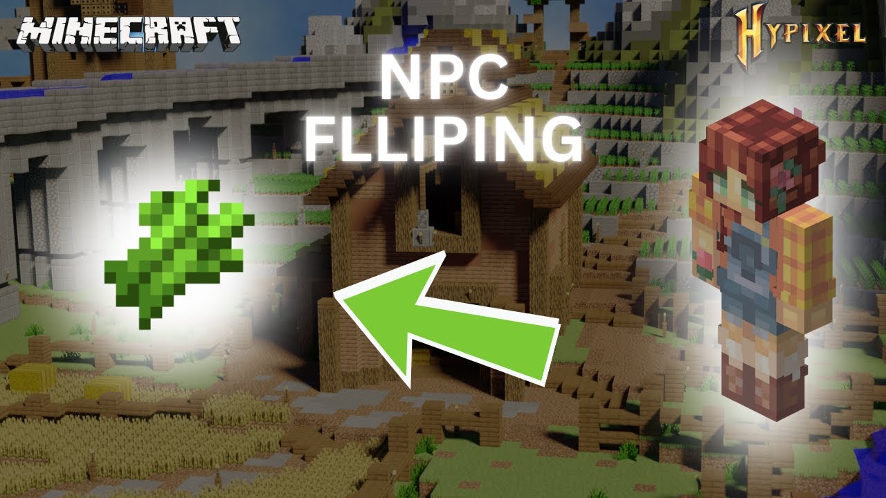 Best NPC Flliping Money Making Trick In Hypixel Skyblock JVs