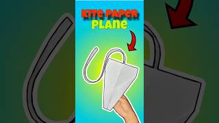 Kite 🪁 paper plane, how to make unique kite airplane, #shorts #youtubeshorts