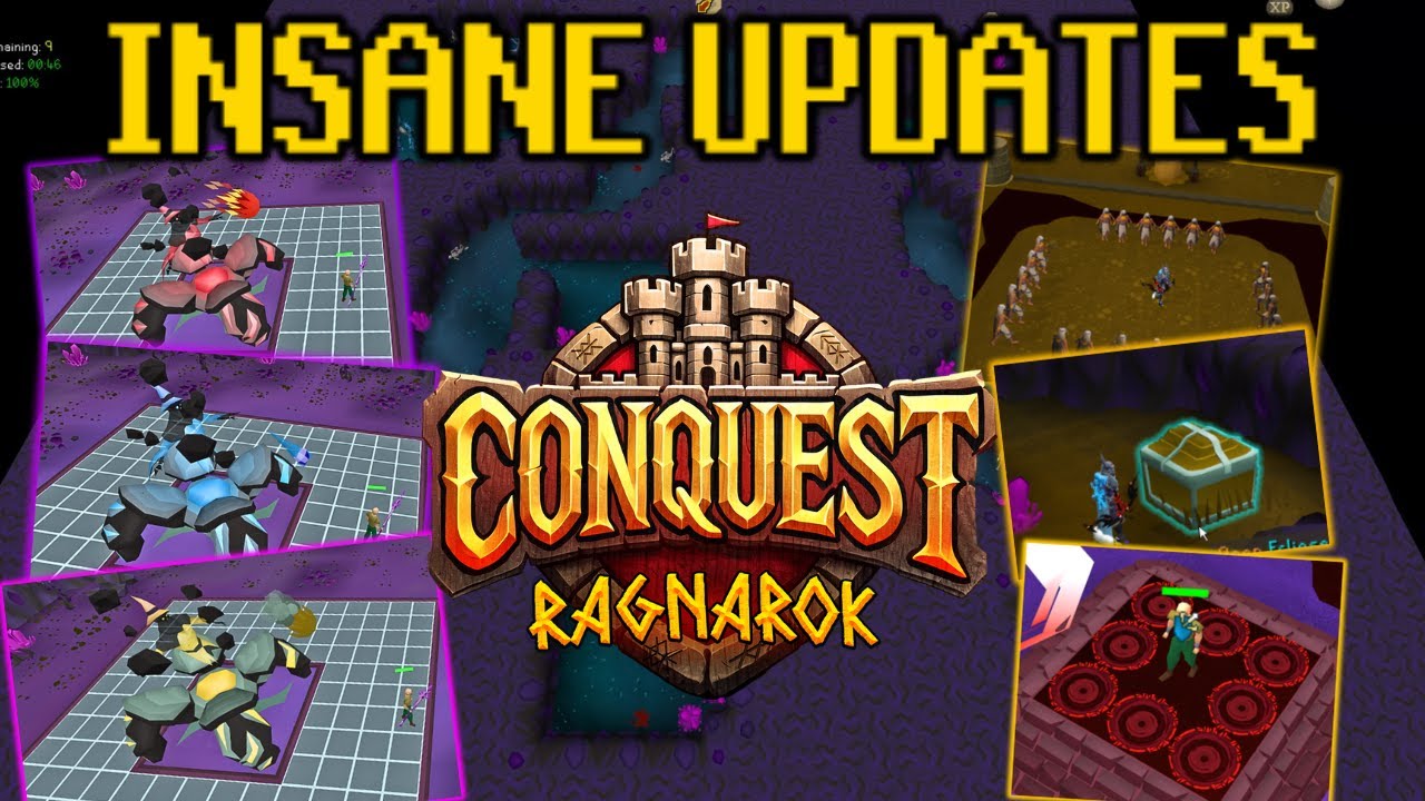 HUGE Updates! Astrals, Cosmic Warden, Boss Slayer, Cursed Ruins & Much More! Conquest RSPS