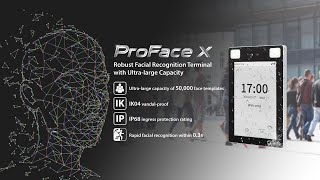 ProFace X | Robust Facial Recognition Terminal with Ultra-large Capacity | ZKTeco screenshot 2