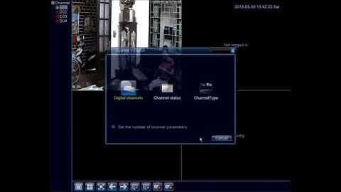 How to add ONVIF IP camera to Hybrid AHD DVR